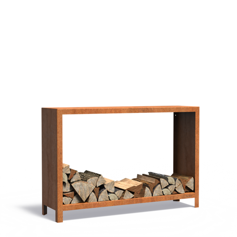 Rangements pour le bois de chauffage design et pratiques