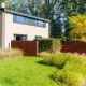 Outdoor partition walls in CorTen steel