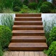 Outdoor stairs in CorTen steel