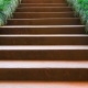 Outdoor stairs in CorTen steel