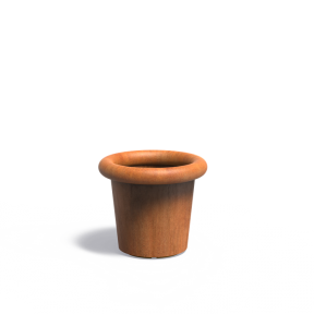 Pots pour plantes ATHENA en acier CorTen