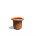 Pots pour plantes ATHENA en acier CorTen