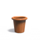 Pots pour plantes ATHENA en acier CorTen