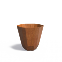 Pots pour plantes FACET en acier CorTen