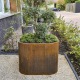 Pots pour plantes TONIC en acier CorTen