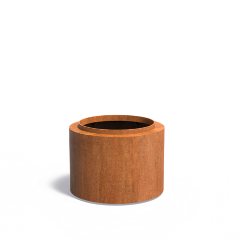 Pots pour plantes TOPIC en acier CorTen