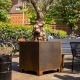 Pots pour plantes BRAGA en acier CorTen