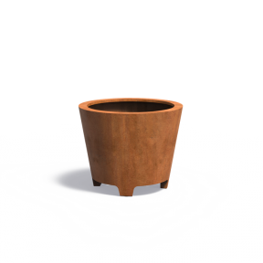 Pots pour plantes VERONA en acier CorTen