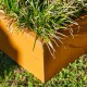 Pots pour plantes LUCCA en acier CorTen