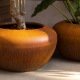 Pots pour plantes LUCCA en acier CorTen