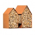 Bruges wood storage unit