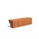 Retaining walls in CorTen steel
