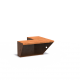 Stützmauern aus CorTen-Stahl