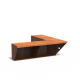 Retaining walls in CorTen steel