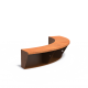 Retaining walls in CorTen steel