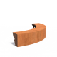 Retaining walls in CorTen steel