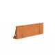 Retaining walls in CorTen steel