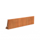 Retaining walls in CorTen steel