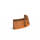 Retaining walls in CorTen steel