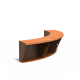 Retaining walls in CorTen steel
