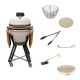 Barbecue KAMADO M50 blanc Pro